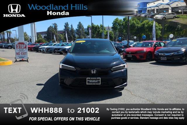 used 2024 Honda Civic car, priced at $25,588