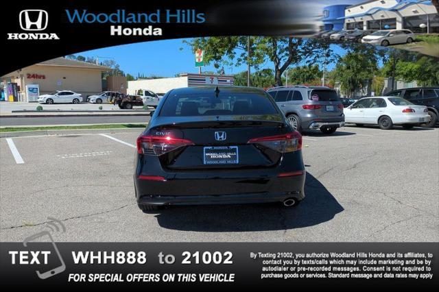 used 2024 Honda Civic car, priced at $25,588