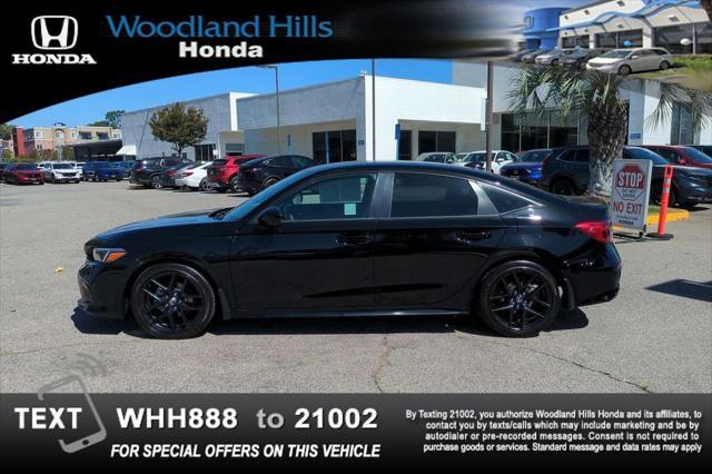 used 2024 Honda Civic car, priced at $25,588