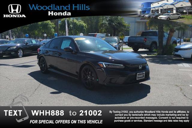 used 2024 Honda Civic car, priced at $25,588