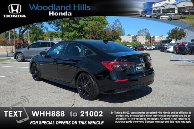 used 2024 Honda Civic car, priced at $25,588