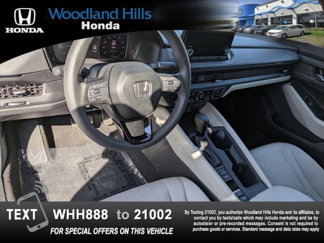 used 2023 Honda Accord car, priced at $24,588