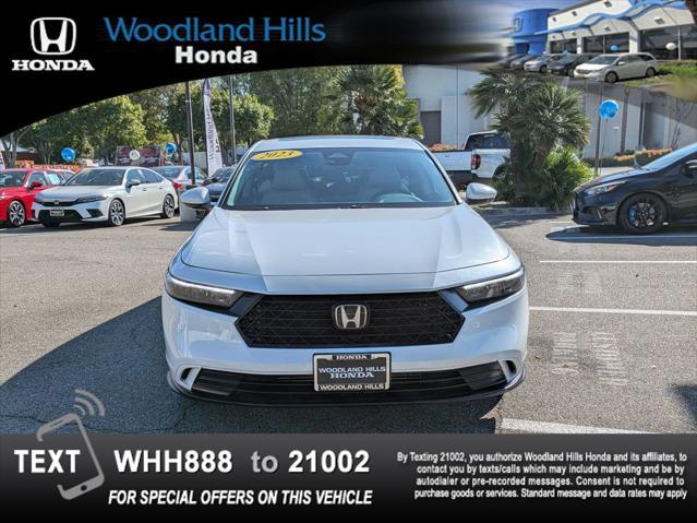 used 2023 Honda Accord car, priced at $24,588