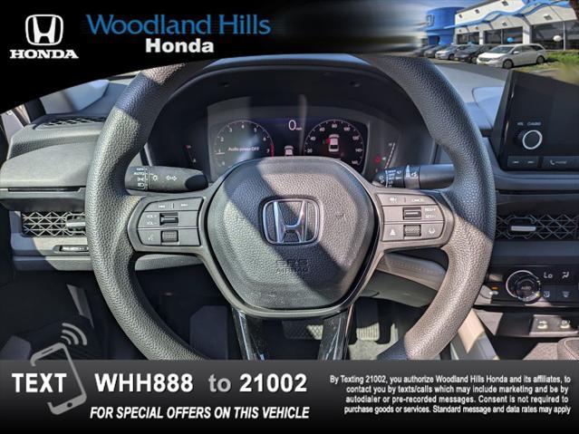 used 2023 Honda Accord car, priced at $24,588