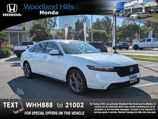 used 2023 Honda Accord car, priced at $24,588