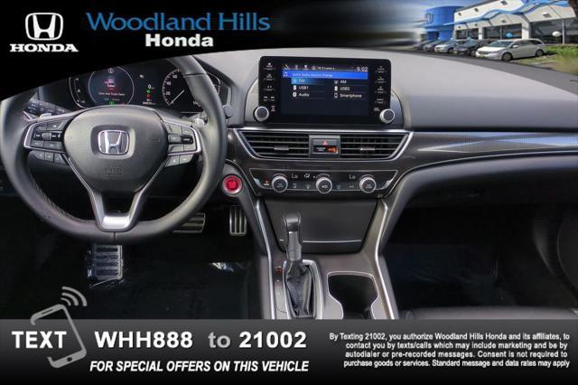 used 2022 Honda Accord car, priced at $24,888