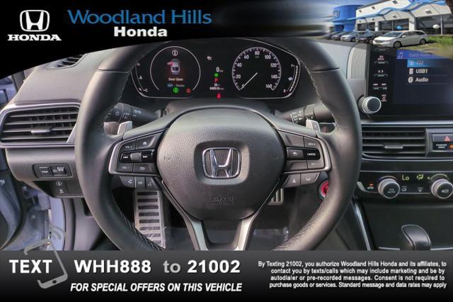 used 2022 Honda Accord car, priced at $24,888