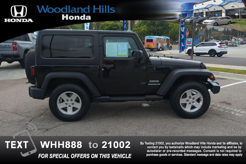 used 2012 Jeep Wrangler car, priced at $15,388