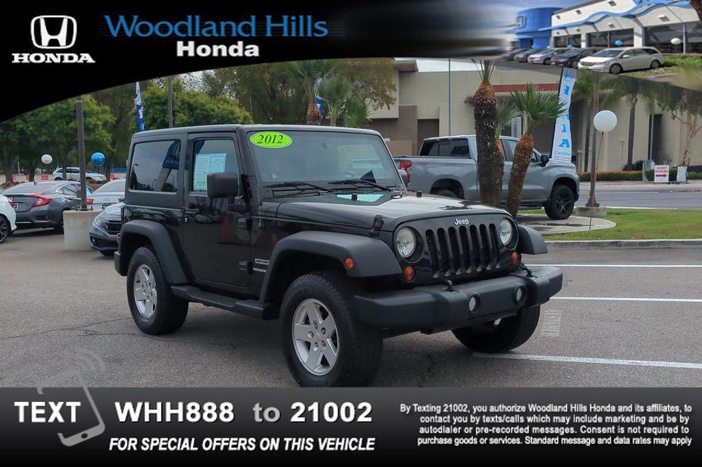 used 2012 Jeep Wrangler car, priced at $15,388
