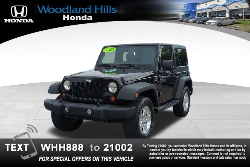 used 2012 Jeep Wrangler car, priced at $15,388