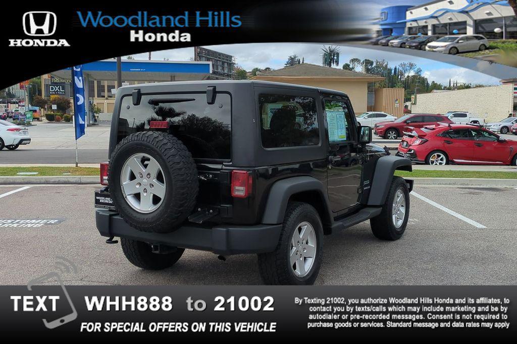 used 2012 Jeep Wrangler car, priced at $15,388