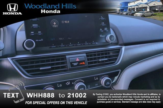 used 2019 Honda Accord car, priced at $17,888