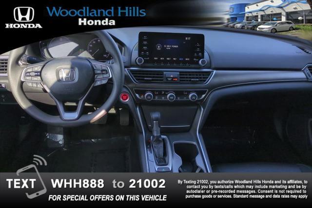 used 2020 Honda Accord car, priced at $19,588
