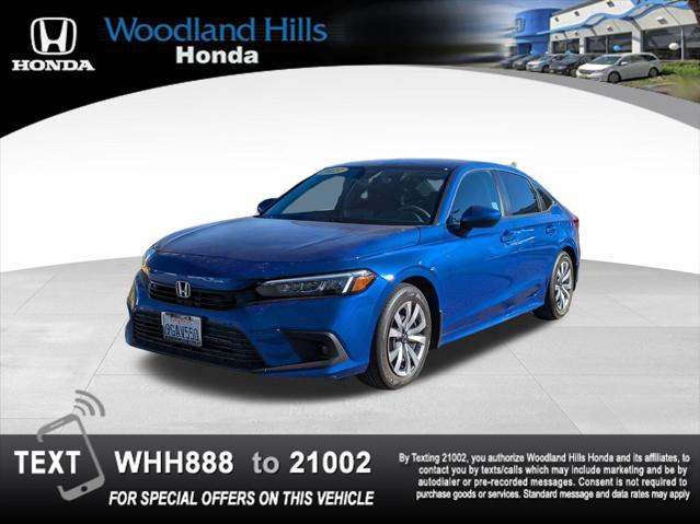 used 2023 Honda Civic car, priced at $23,388