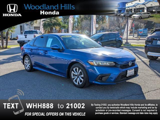 used 2023 Honda Civic car, priced at $23,388