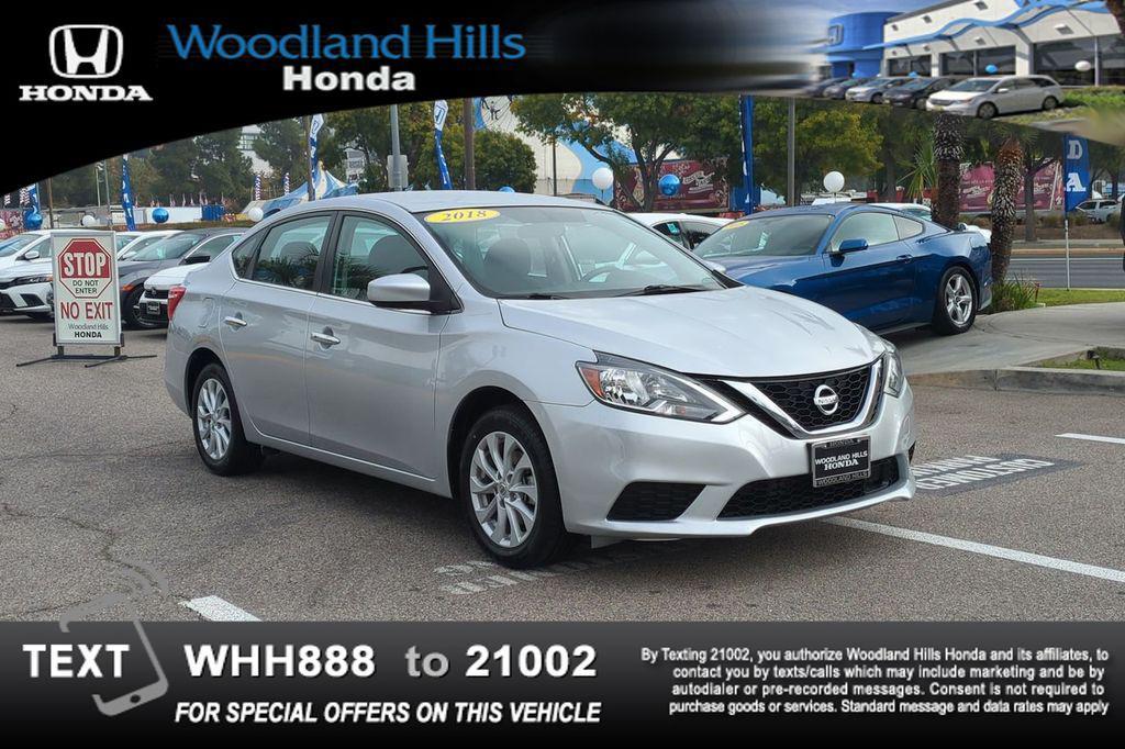 used 2018 Nissan Sentra car, priced at $13,888