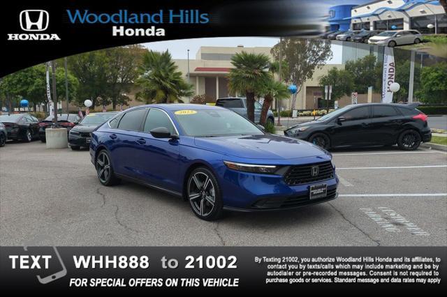 used 2023 Honda Accord car, priced at $29,588