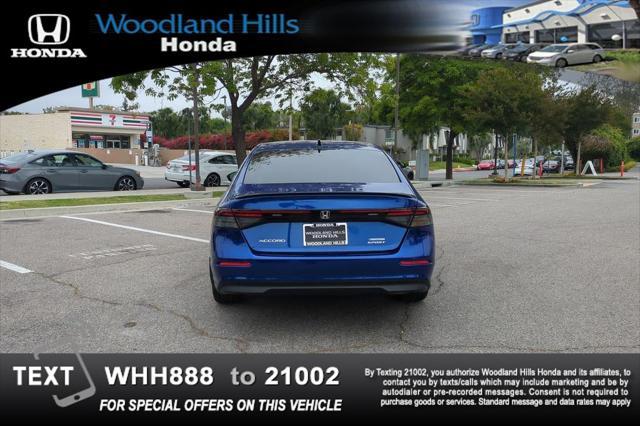 used 2023 Honda Accord car, priced at $29,588