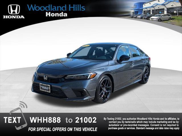 used 2023 Honda Civic car, priced at $24,888