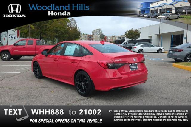 used 2024 Honda Civic car, priced at $26,888