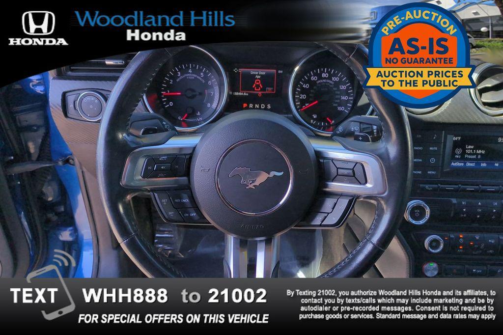 used 2018 Ford Mustang car, priced at $17,588