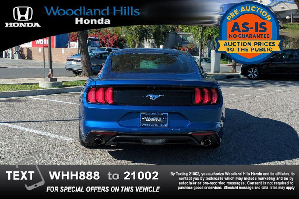 used 2018 Ford Mustang car, priced at $17,588