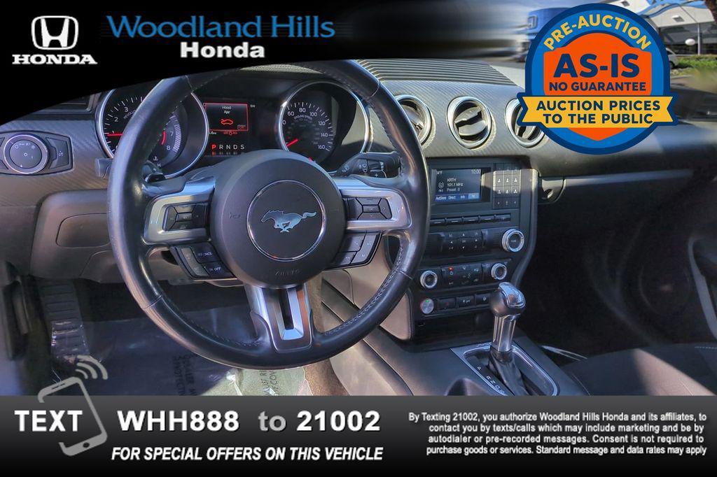 used 2018 Ford Mustang car, priced at $17,588