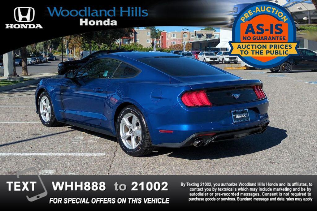 used 2018 Ford Mustang car, priced at $17,588