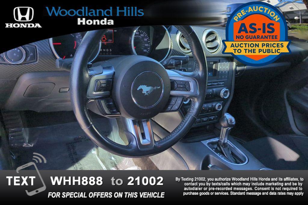 used 2018 Ford Mustang car, priced at $17,588