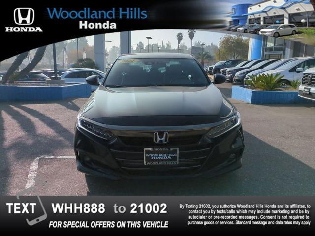 used 2021 Honda Accord car, priced at $23,588