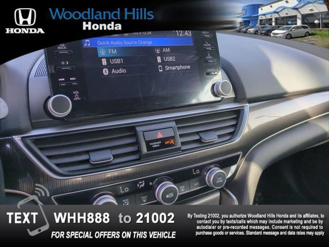 used 2021 Honda Accord car, priced at $23,588