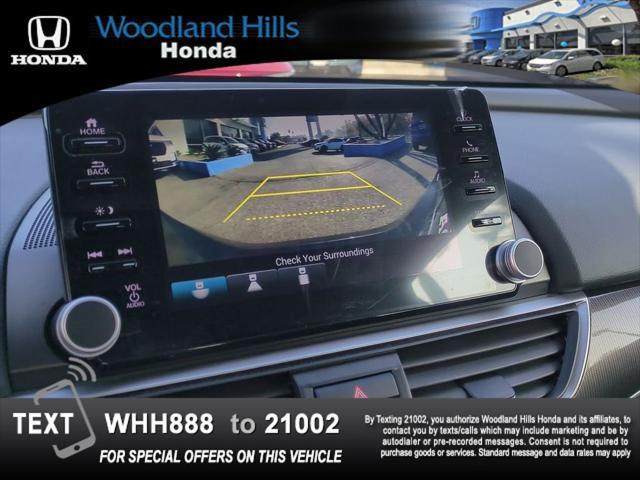 used 2021 Honda Accord car, priced at $23,588