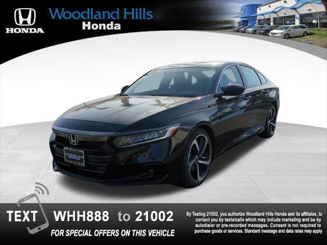 used 2021 Honda Accord car, priced at $23,588