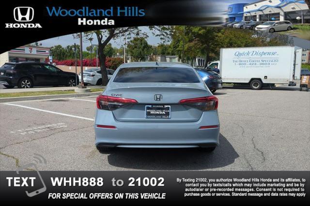 used 2024 Honda Civic car, priced at $27,588
