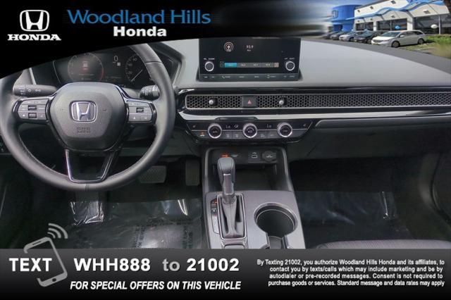 used 2024 Honda Civic car, priced at $27,588