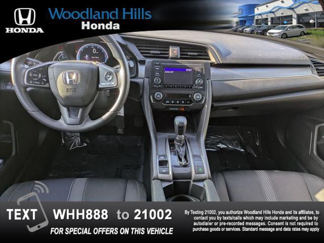 used 2019 Honda Civic car, priced at $18,888