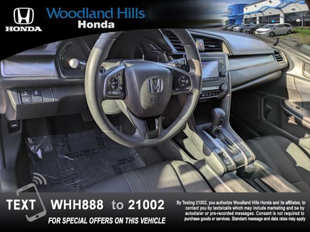 used 2019 Honda Civic car, priced at $18,888