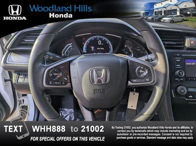 used 2019 Honda Civic car, priced at $18,888