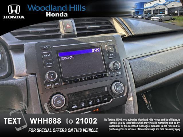 used 2019 Honda Civic car, priced at $18,888