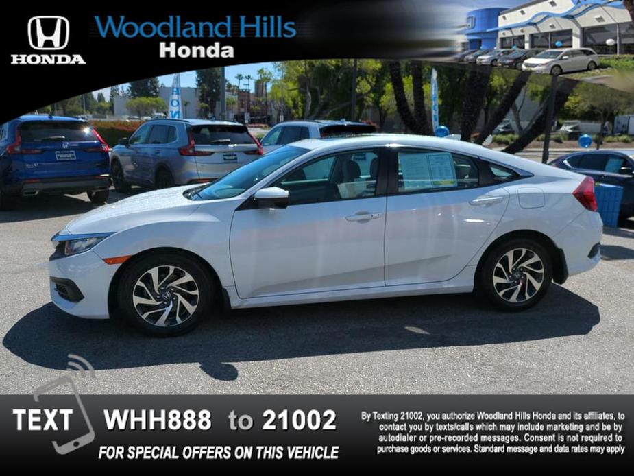 used 2018 Honda Civic car, priced at $17,588