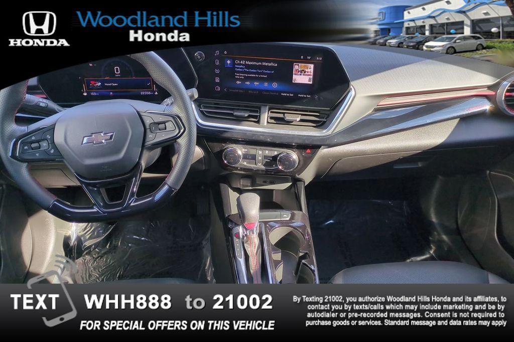 used 2024 Chevrolet Trax car, priced at $21,388