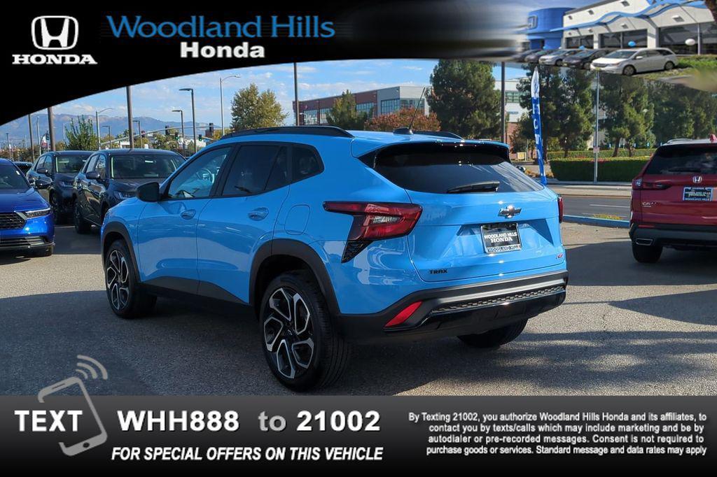 used 2024 Chevrolet Trax car, priced at $21,388