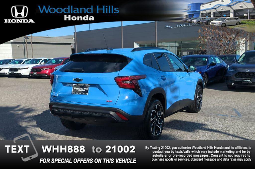 used 2024 Chevrolet Trax car, priced at $21,388