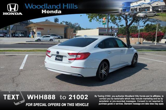 used 2021 Honda Accord Hybrid car, priced at $27,888