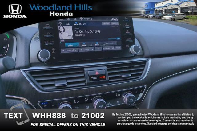 used 2021 Honda Accord Hybrid car, priced at $27,888