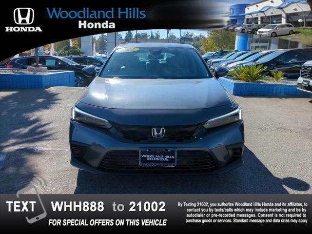 used 2022 Honda Civic car, priced at $24,888