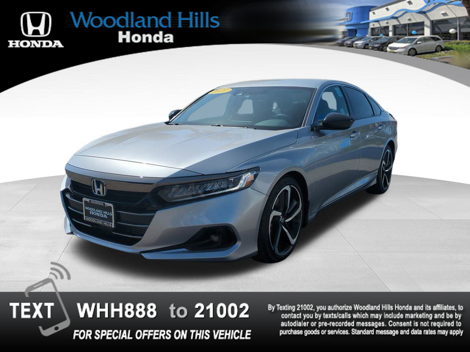 used 2021 Honda Accord car, priced at $25,588