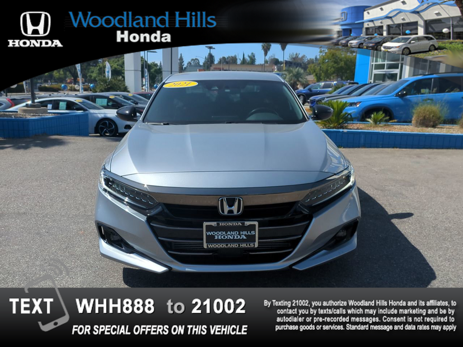 used 2021 Honda Accord car, priced at $25,588