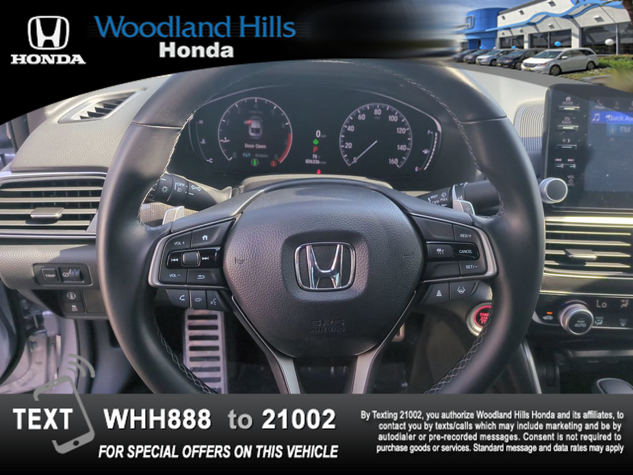 used 2021 Honda Accord car, priced at $25,588