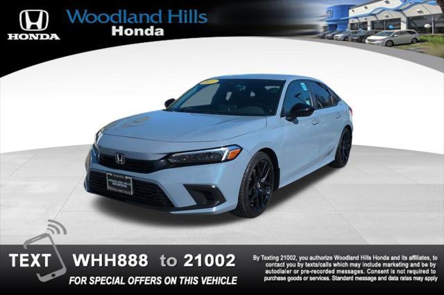 used 2023 Honda Civic car, priced at $24,588